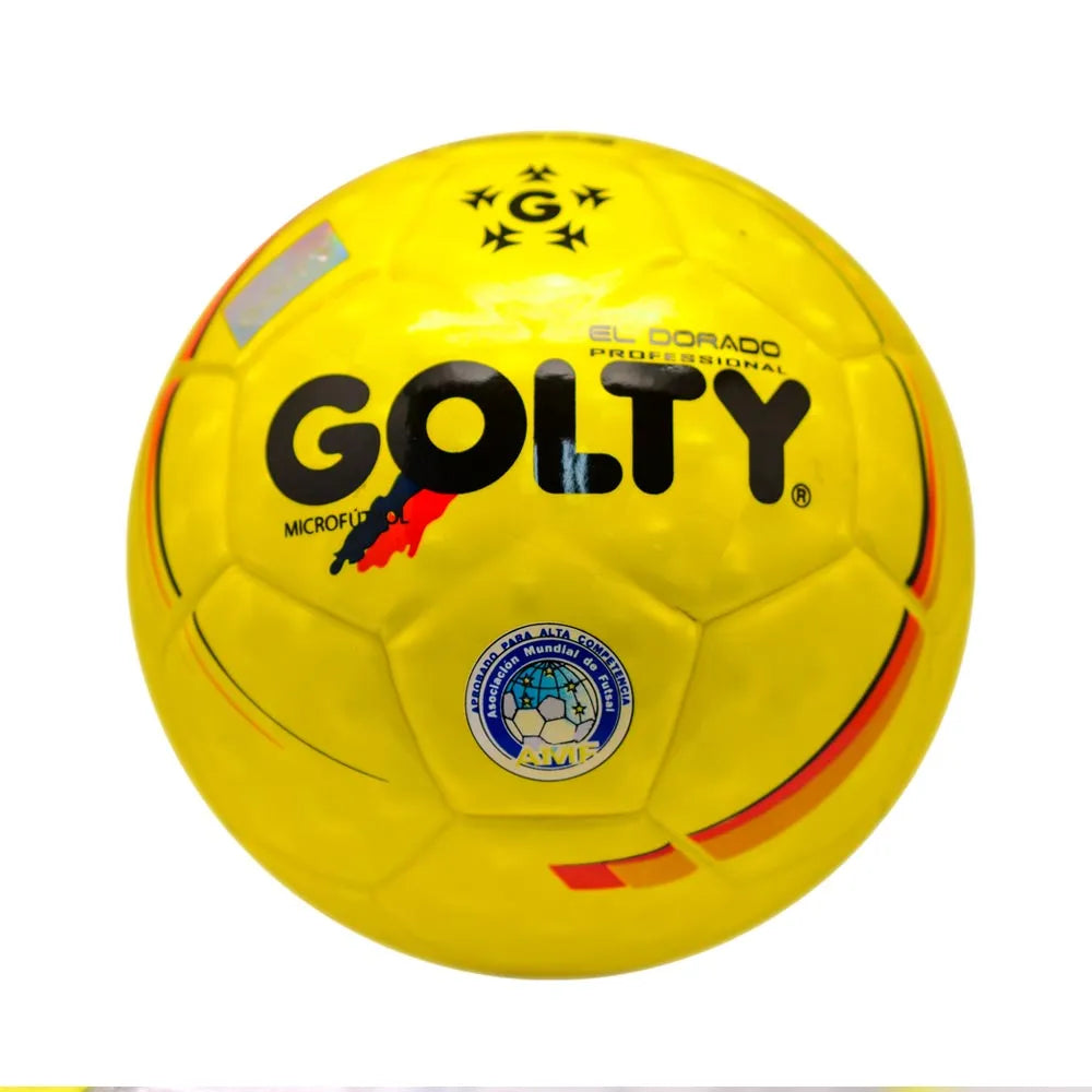 Balón-Microfútbol-Golty-Dorado