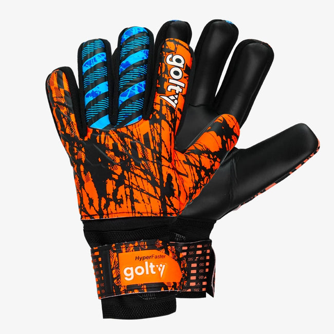 Guantes de Arquero Golty Hyperfaster Naranja/Azul Main Image