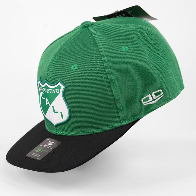 Gorra Deportivo Cali oficial plana verde/negra Main Image