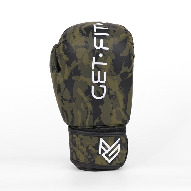 Guantes de Boxeo Get-fitness verde militar Main Image