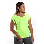 Camiseta-deportiva-dama-amarillo-neon-min