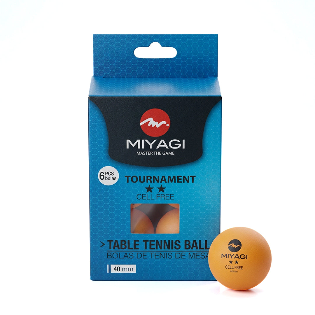 Bola Miyagi Tenis de Mesa 2 Estrellas