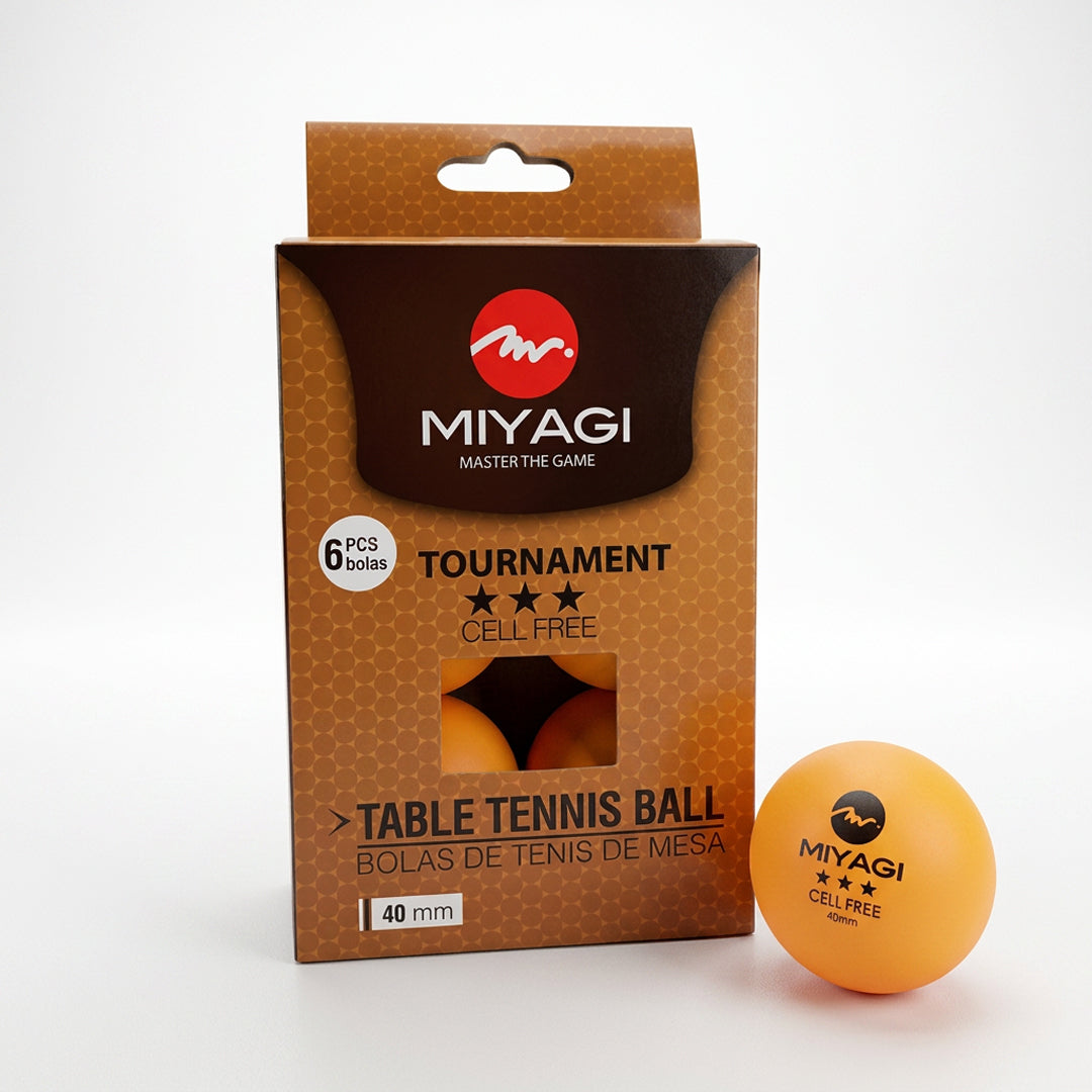 Bola Miyagi Tenis de Mesa 3 Estrellas