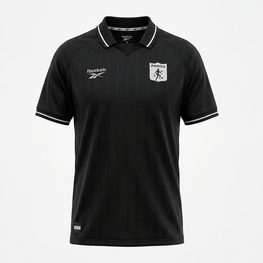Camiseta oficial América de Cali negra