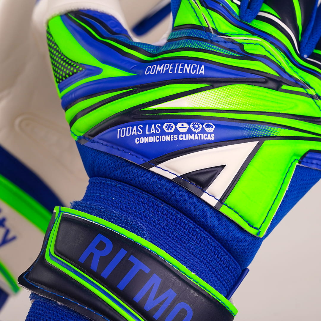 Guantes de arquero competencia Tributo azul
