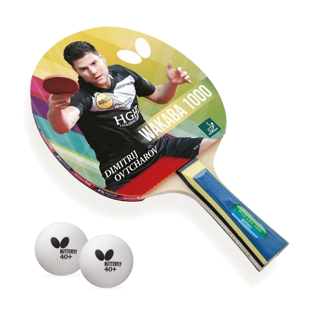 Raqueta tenis de mesa butterfly wakaba 1000