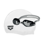 Set arena gafas+gorro natación adulto