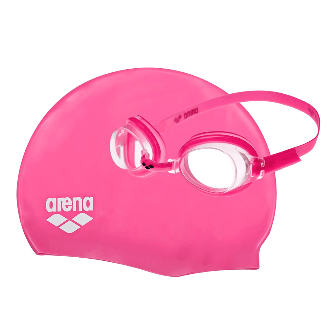 Set Arena gafas y gorro natación junior