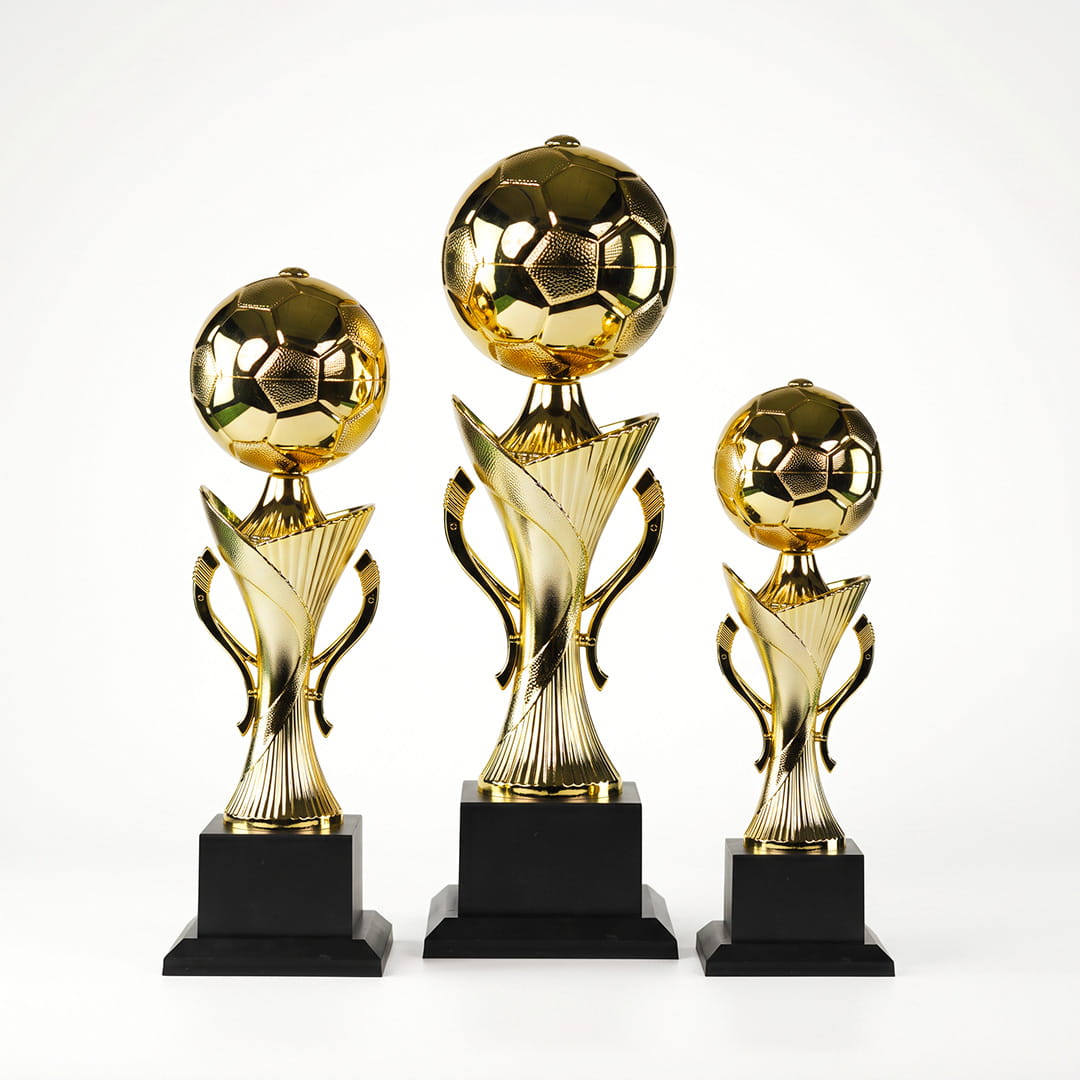 Trofeo estatuilla balón dorado