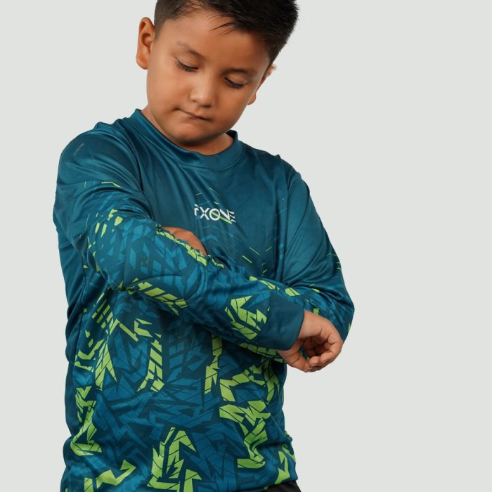 Buzo para arquero Fxone niños verde - Imagen 2