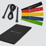 Kit Fitness (Colchoneta, lazo y bandas)