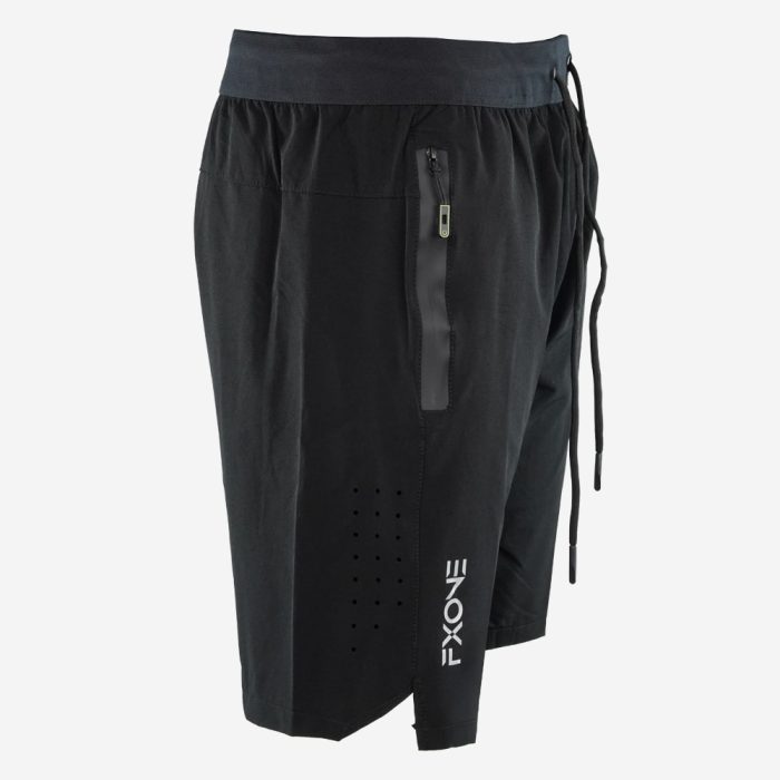 Pantaloneta deportiva hombre Fxone negra - Imagen 2